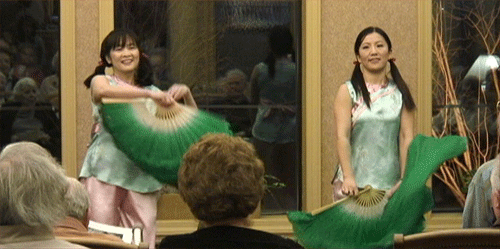 Chinese Fan Dance